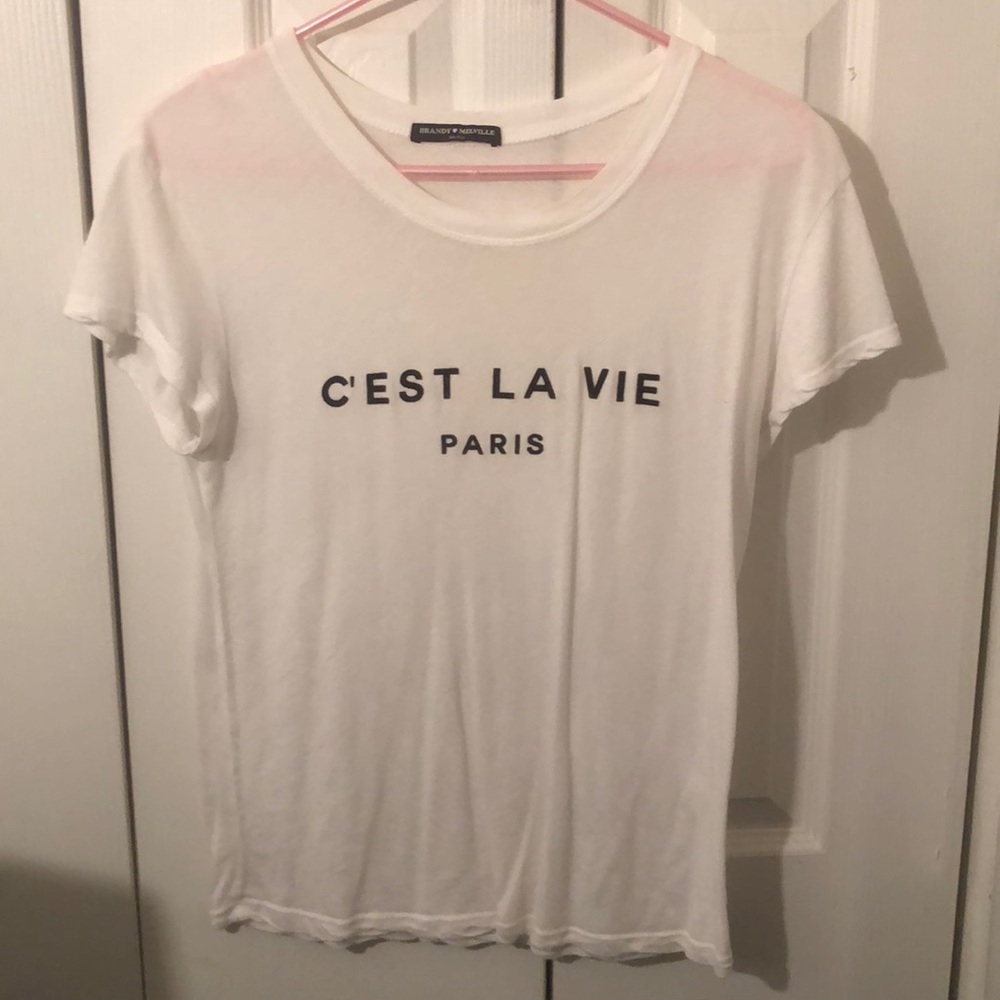 Brandy Melville C’est La Vie T-shirt